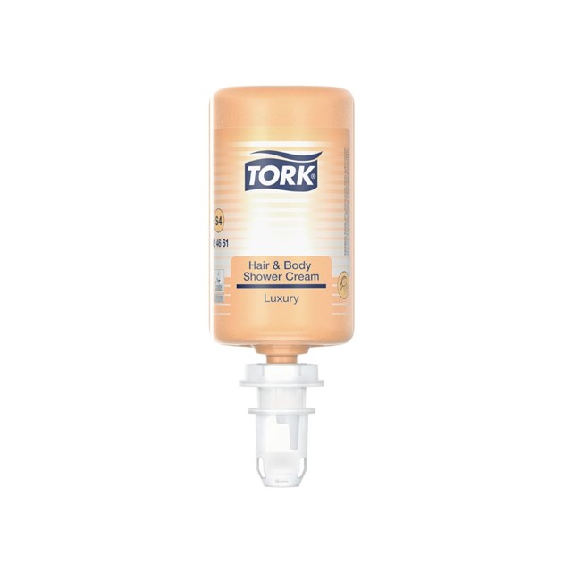Duschcreme Hair & body Tork Luxury flytande S4 1000ml 6st/fp