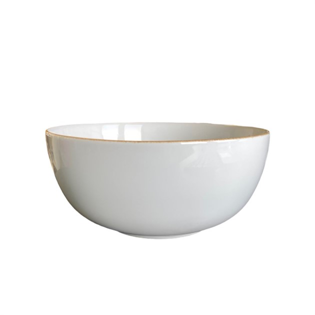 Skål Rondo 16cm vit med rand