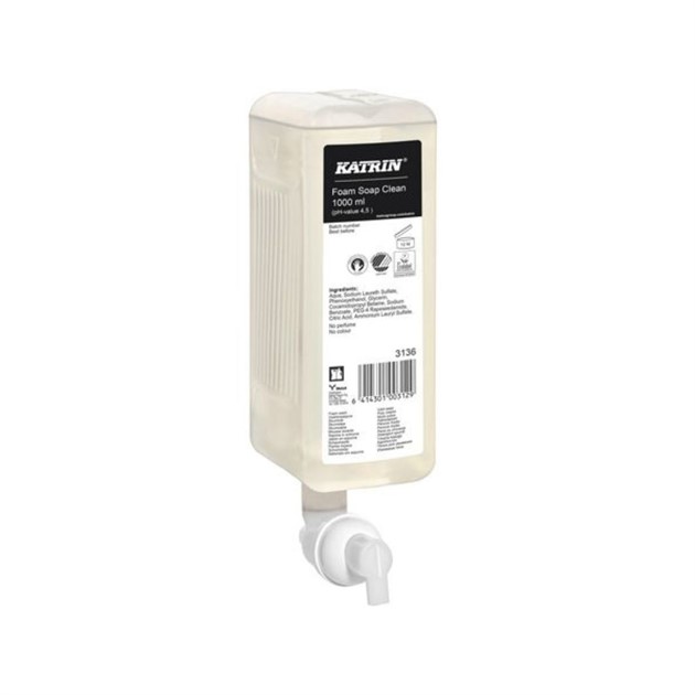 Skumtvål Katrin Pure Neutral 1000ml 6st/fp
