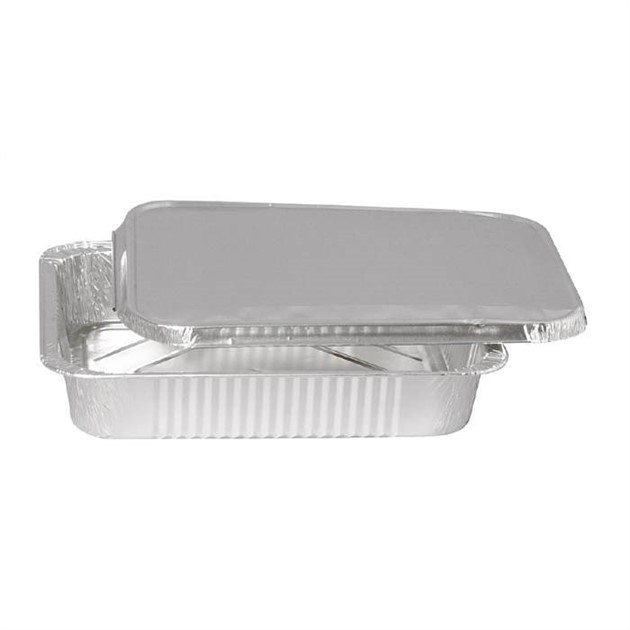 Aluminiumform GN 1/2 rekt 3600 ml, 10-pack