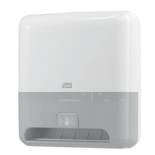 Handtorkdispenser Sensor H1 handduk på rulle Tork Matic® Intiution vit