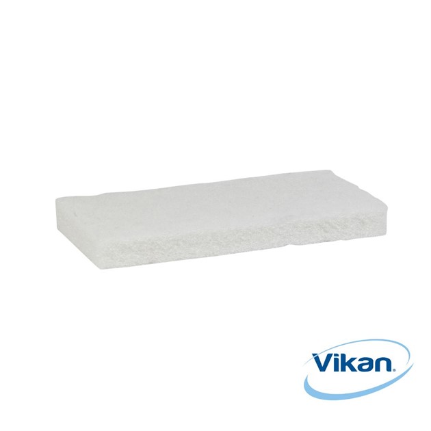 Skurpads Mjuk 245mm vit Vikan