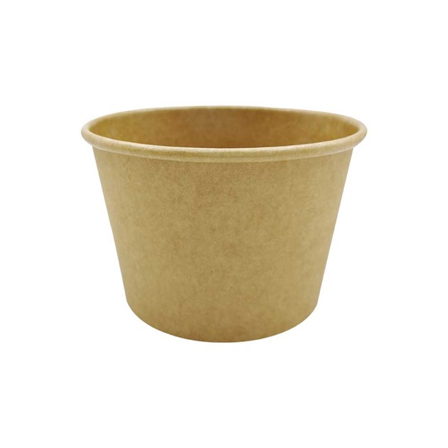 Bägare rund 250ml dia 96/80x60mm natur 800st/fp