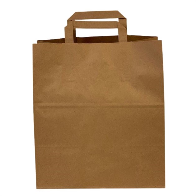 Papperskasse Take away 13lit brun 250st/fp