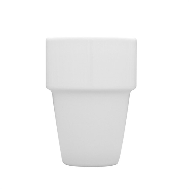 Mugg utan öra 20cl vit