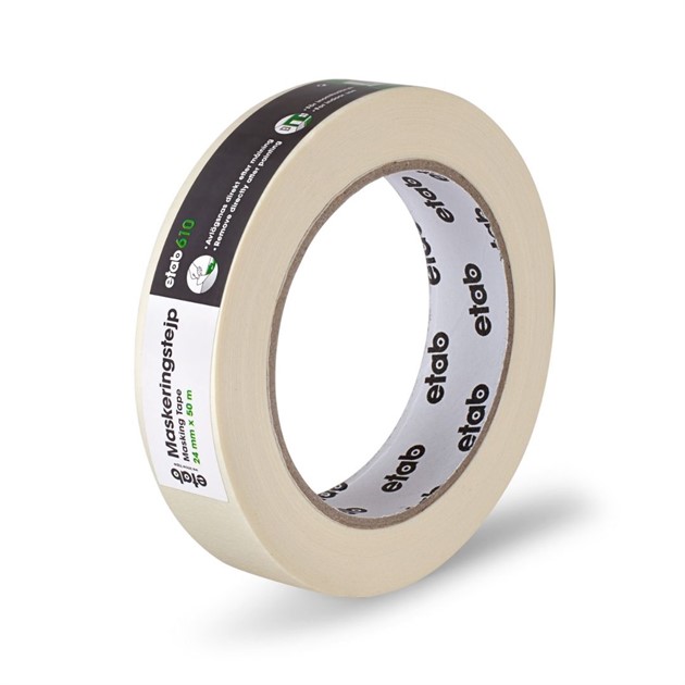 Maskeringstejp 610 Etab 24mmx50m natur