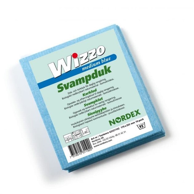 Diskduk blå 10st/fp