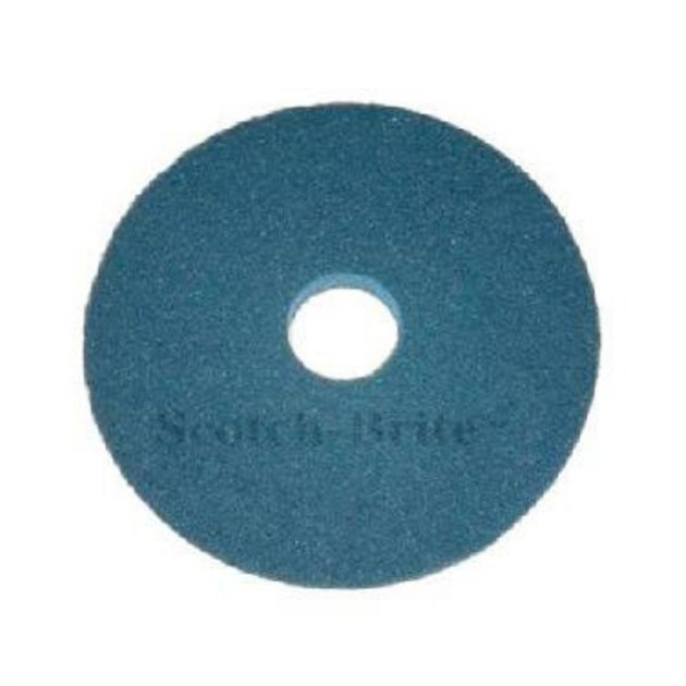 Golvvårdsrondell 3M Scotch Brite 14" Blå 355mm