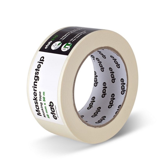 Maskeringstejp 610 Etab 48mmx50m natur
