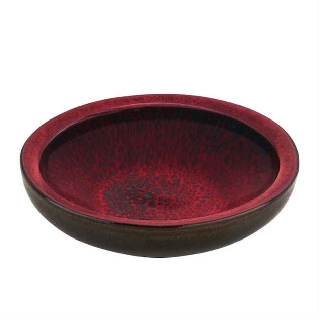 Dippskål Glow dia 9cm röd Playground