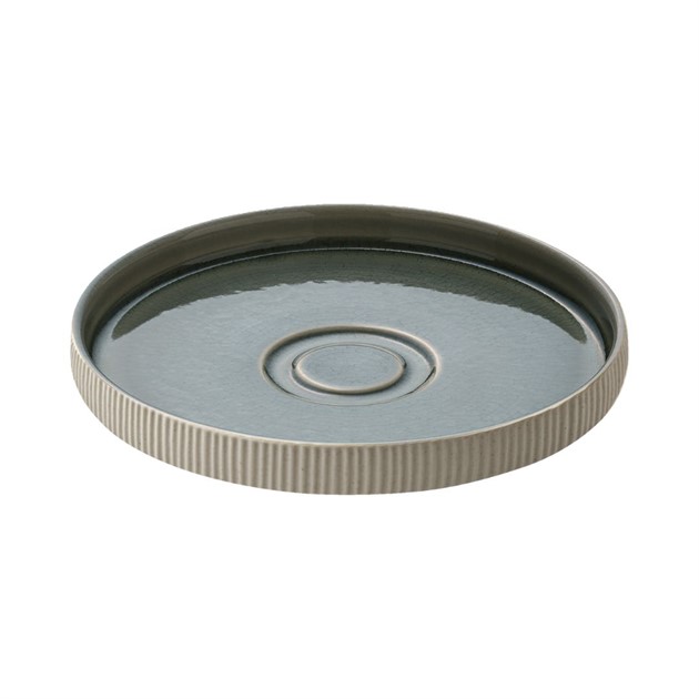 Kaffefat Nara präglad dia 15cm grå Playground