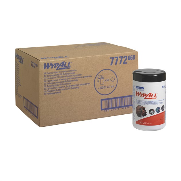 Torkduk WypAll Impregnerad grön 50st/brk