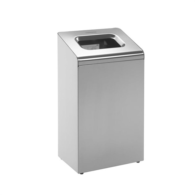 Papperskorg KCP 60 liter rostfri