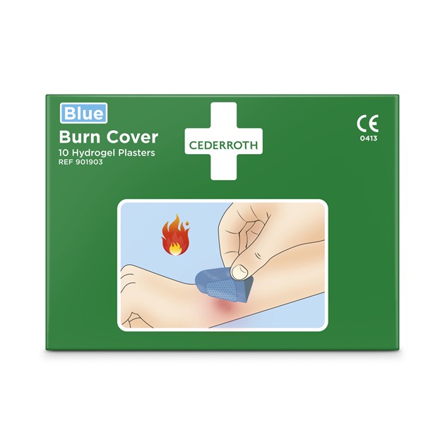 Brännskadeplåster Burn Cover Cederroth 901903 10st/fp