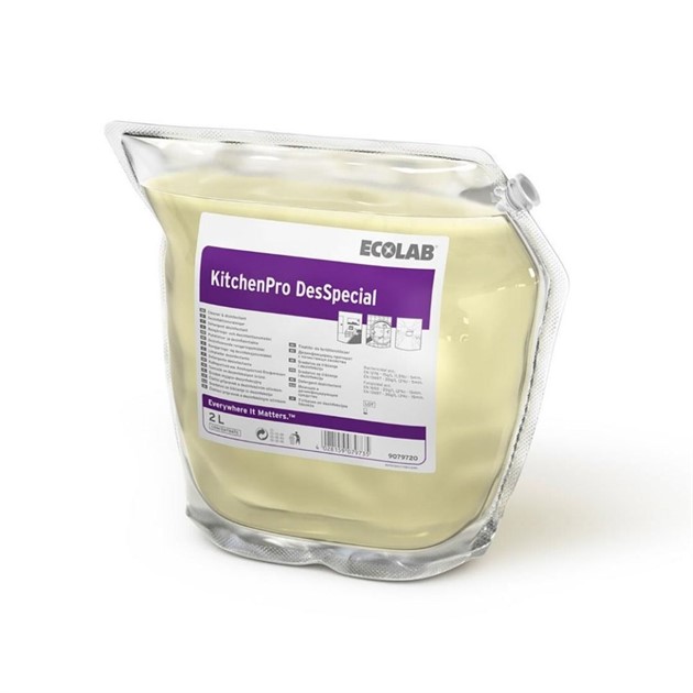 Rengöring & desinfektion KitchenPro Des Special 2 lit 2st/fp
