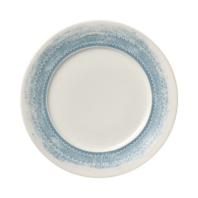 Tallrik Delight med bräm flat 28cm Schönwald dekor Flair Rain