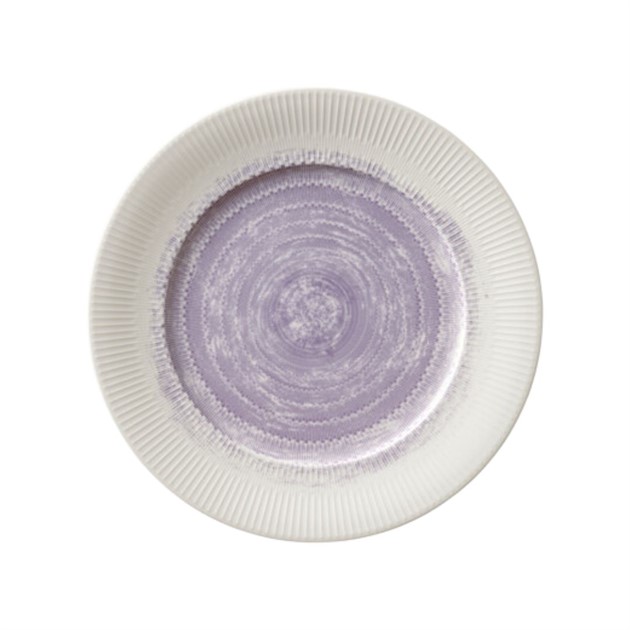 Tallrik Vibes med bräm flat 28cm Schönwald dekor Spirit Lavender