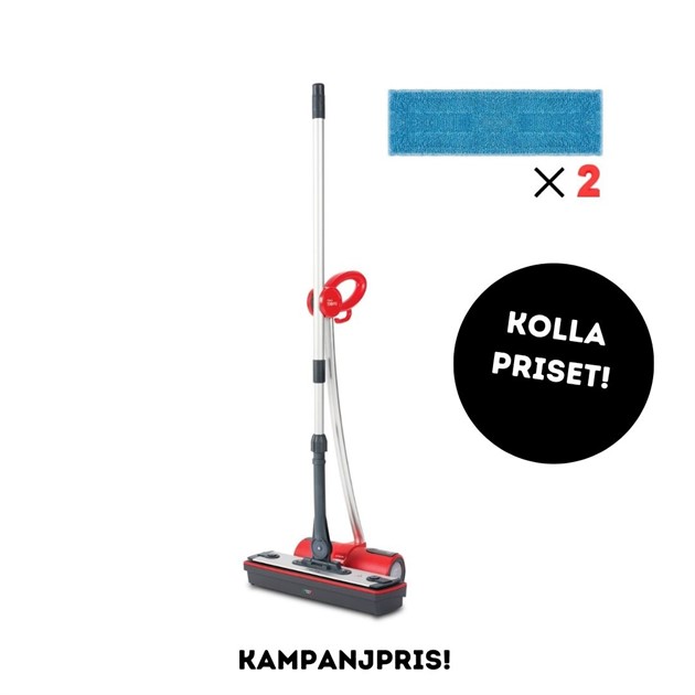 Ångmopp Moppy Red Polti