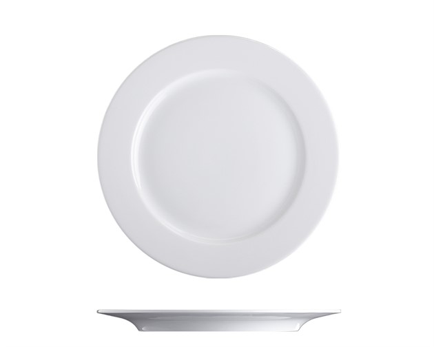 Tallrik Basic flat dia 24cm