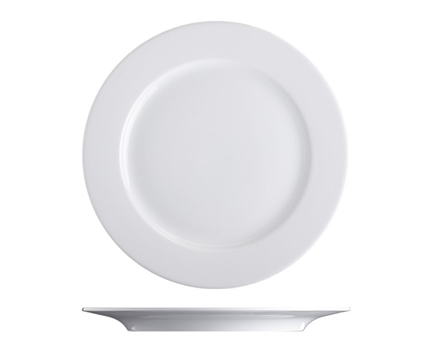 Tallrik Basic flat dia 28cm