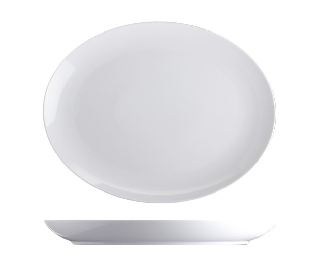 Tallrik Basic oval 28cm x 22,3cm