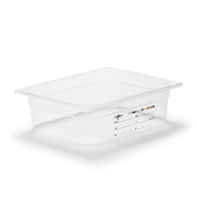 Kantin PP transparent GN 1/2 100mm