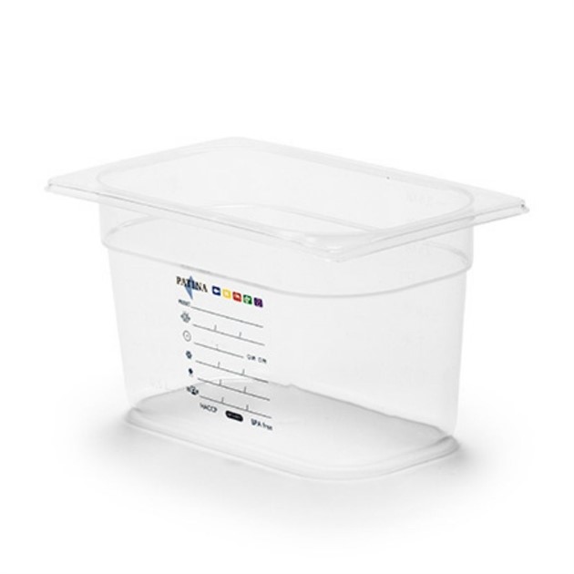 Kantin PP transparent GN 1/4 150mm