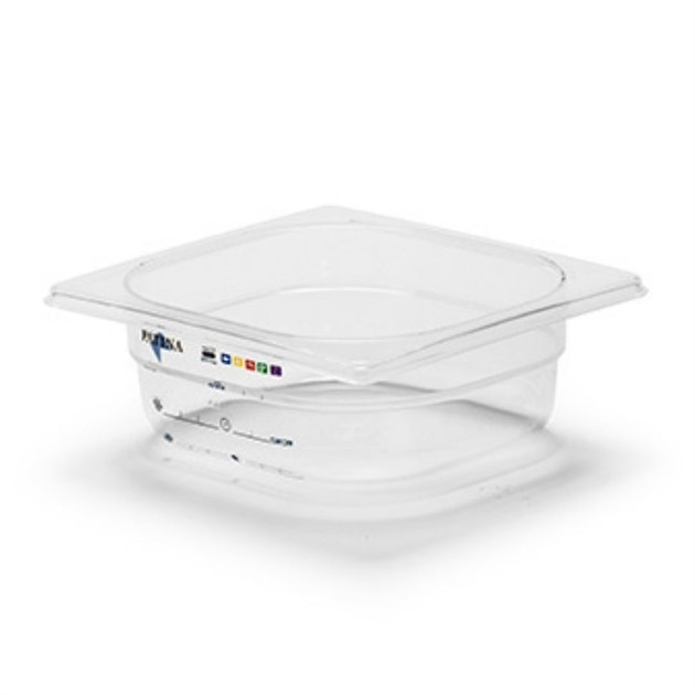 Kantin PP transparent GN 1/6 65mm