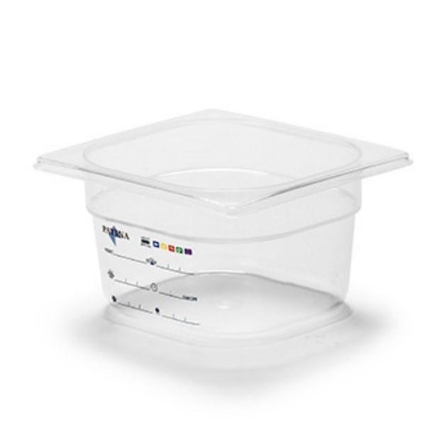 Kantin PP transparent GN 1/6 100mm
