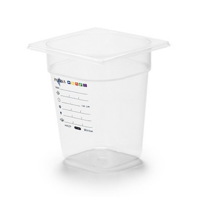 Kantin PP transparent GN 1/6 200mm