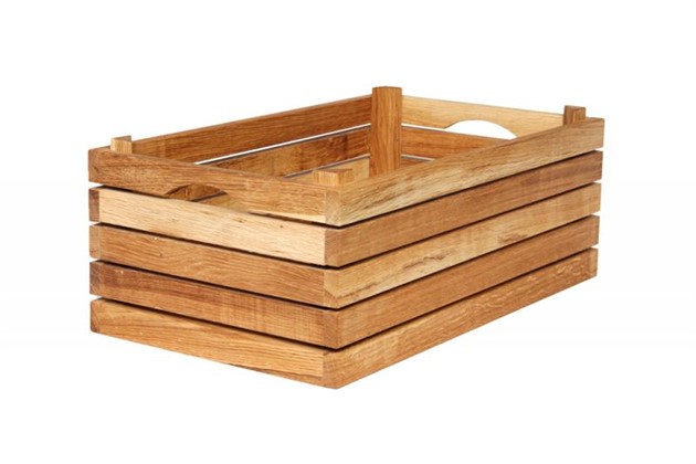 Trälåda Large ek