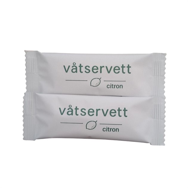 Våtservett Citron 16x20cm 800st/fp