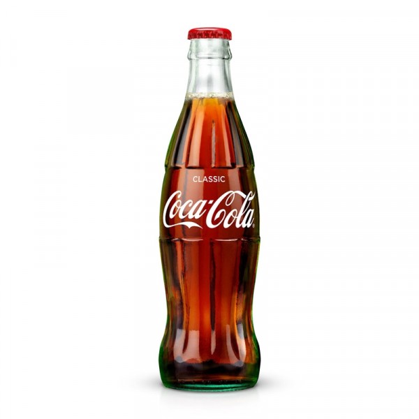 Coca Cola 33cl glasflaska 24st/fp